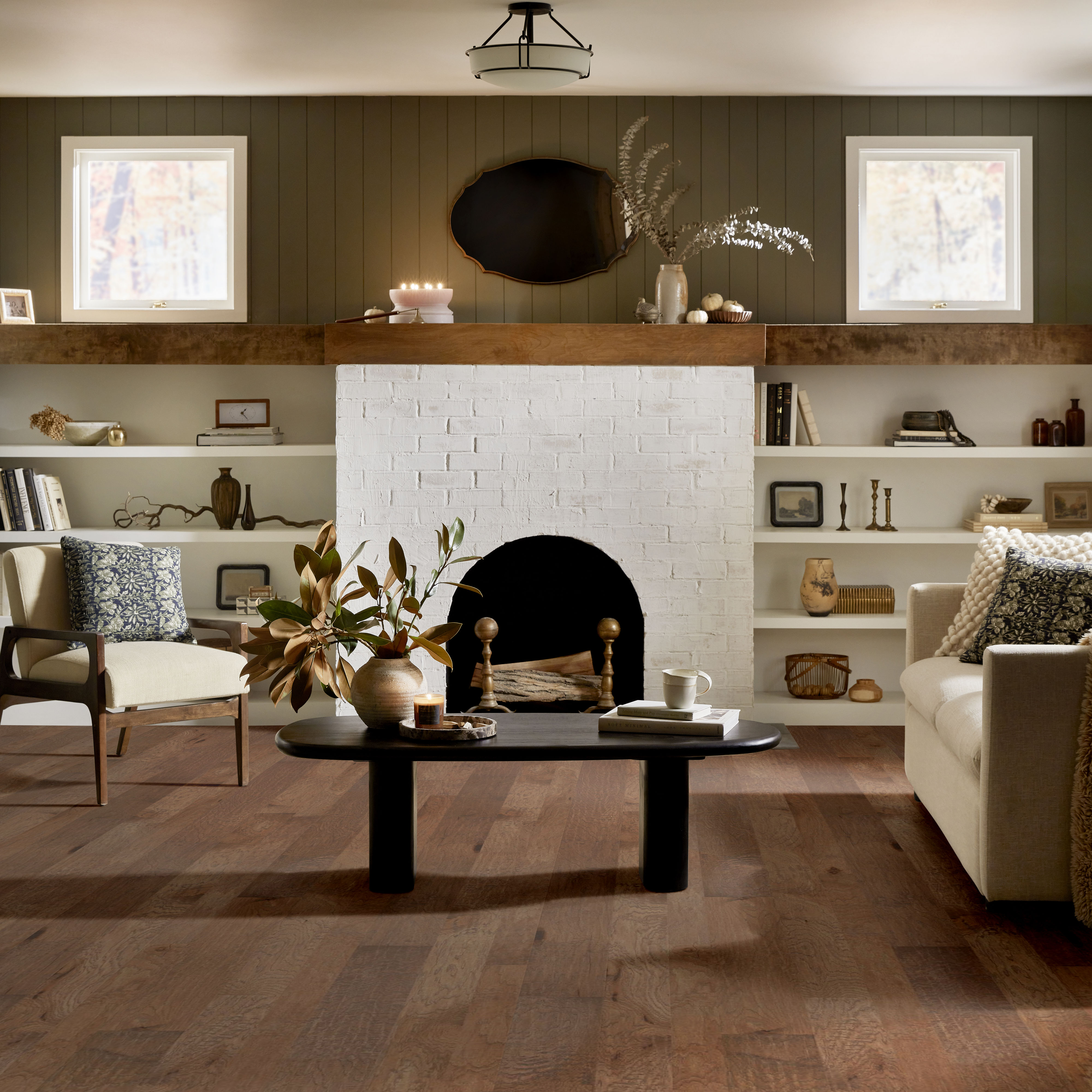 Pebble Hill Mixed Width - in color Rattan | Shaw Floors